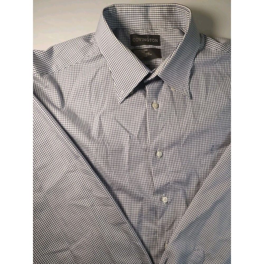 Covington Wrinkle Free/ Stain Free  Large‎ Men's Business Shirt